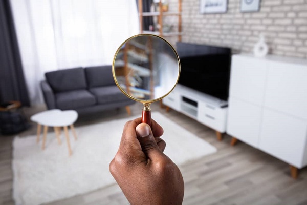 Man Holding Magnifying Glass