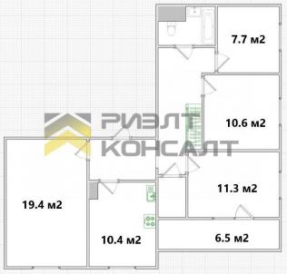 Продажа квартиры Омск.&nbsp;улица Конева, 26/1