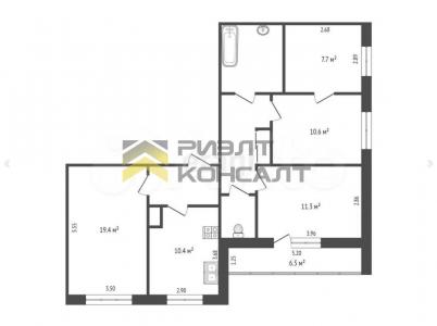 Продажа квартиры Омск. улица Конева, 26/1 Продажа квартиры Омск. улица Конева, 26/1
