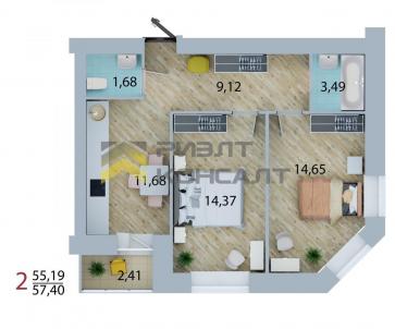 Продажа квартиры Омск. улица 3-я Енисейская, 28/1 Продажа квартиры Омск. улица 3-я Енисейская, 28/1