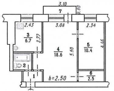Продажа квартиры Омск.&nbsp;21-я Амурская улица 20Б