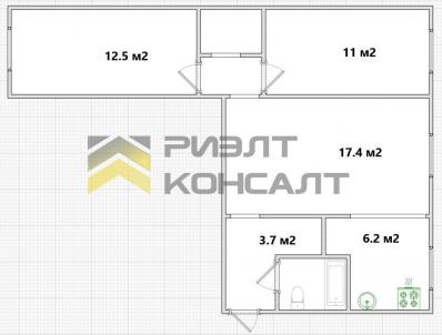 Продажа квартиры Омск. улица 75 Гвардейской бригады, 18 Продажа квартиры Омск. улица 75 Гвардейской бригады, 18