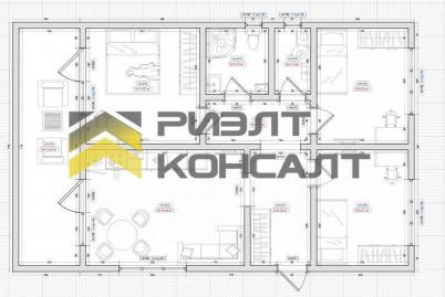 Продажа дома Омская обл, Омский р-н, поселок Магистральный, ул Поворотная