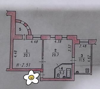 Продажа квартиры Омск. Комкова, 4/1 Продажа квартиры Омск. Комкова, 4/1