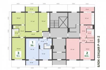Продажа новостройки Омск.&nbsp;пр-д Амурский 4-й, 13