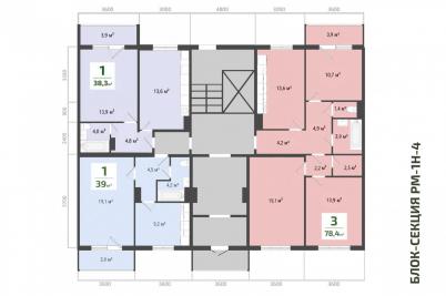 Продажа новостройки Омск.&nbsp;пр-д Амурский 4-й, 13