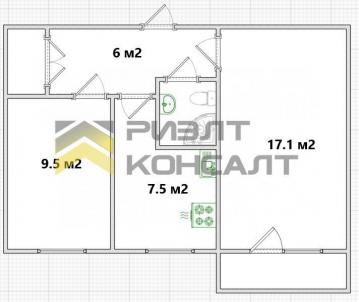Продажа квартиры Омск. улица Орджоникидзе, 268