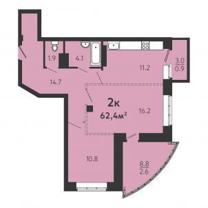 Продажа новостройки Омск.&nbsp;ул Линия 8-я, 197, корпус А