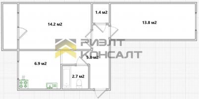 Продажа квартиры Омск. улица Киевская, 2А Продажа квартиры Омск. улица Киевская, 2А