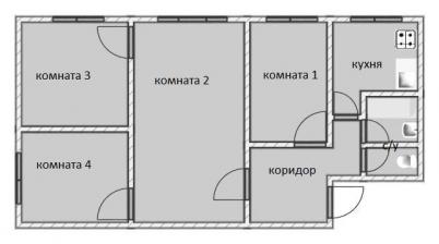 Продажа квартиры Омск. ул. Комкова, 3