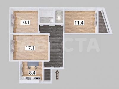 Продажа квартиры Омск. ул. 3-я Любинская, 22 Продажа квартиры Омск. ул. 3-я Любинская, 22
