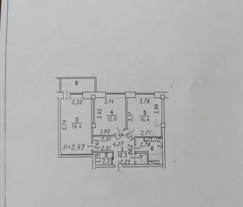 Продажа квартиры Омск. улица Маршала Жукова 107