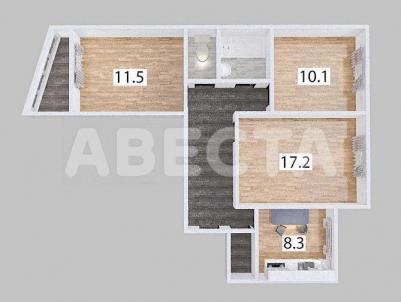 Продажа квартиры Омск. б-р. Архитекторов, 3/8 Продажа квартиры Омск. б-р. Архитекторов, 3/8