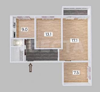 Продажа квартиры Омск. ул. Заозерная, 13