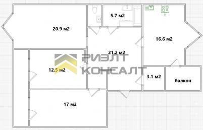 Продажа квартиры Омск. улица Багратиона, 94 Продажа квартиры Омск. улица Багратиона, 94