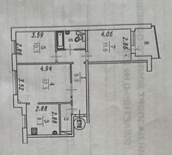Продажа квартиры Омск. ул Железнодорожная 2-я, 5 Продажа квартиры Омск. ул Железнодорожная 2-я, 5