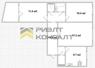 Продажа квартиры Омск. улица Батумская, 30