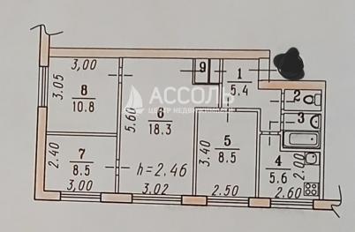 Продажа квартиры Омск. пер. Камерный,42 Продажа квартиры Омск. пер. Камерный,42