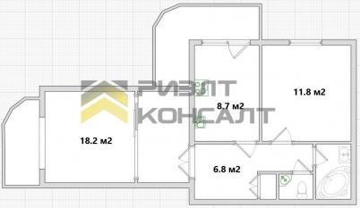 Продажа квартиры Омск.&nbsp;улица Чокана Валиханова, 2, к.1