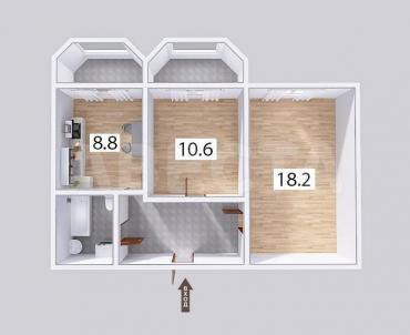 Продажа квартиры Омск. ул. 4-я Поселковая, 34 Продажа квартиры Омск. ул. 4-я Поселковая, 34