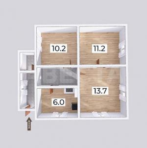 Продажа квартиры Омск. ул. 3-я Русско-Полянская, 23 Продажа квартиры Омск. ул. 3-я Русско-Полянская, 23
