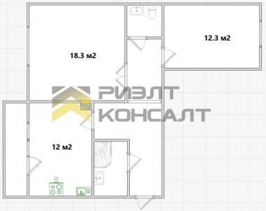 Продажа квартиры Омск. переулок 1-й Башенный, 8, к.1 Продажа квартиры Омск. переулок 1-й Башенный, 8, к.1