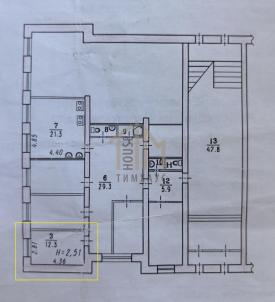 Продажа квартиры Омск. Камерный пер., 38А Продажа квартиры Омск. Камерный пер., 38А