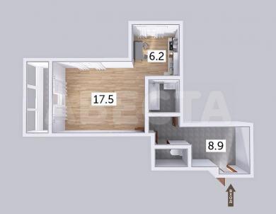 Продажа квартиры Омск. б-р. Архитекторов, 1Б Продажа квартиры Омск. б-р. Архитекторов, 1Б