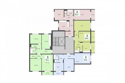 Продажа новостройки Омск.&nbsp;ул Сергея Тюленина, 4