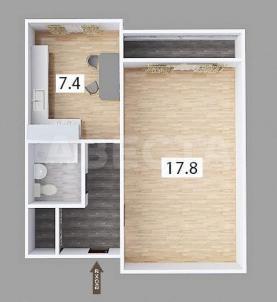 Продажа квартиры Омск. ул. Дианова, 2/2