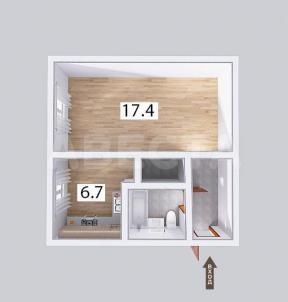 Продажа квартиры Омск. ул. Шакурова, 11