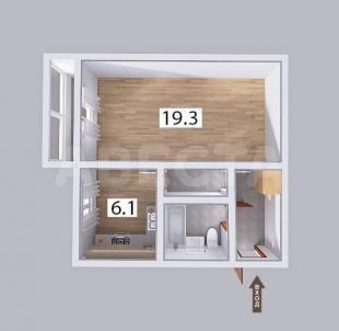 Продажа квартиры Омск. ул. Бородина, 37