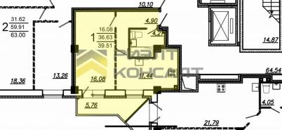 Продажа квартиры Омск. улица Пригородная, 27, к.2