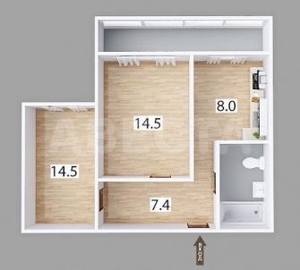 Продажа квартиры Омск. ул. Масленникова, 21