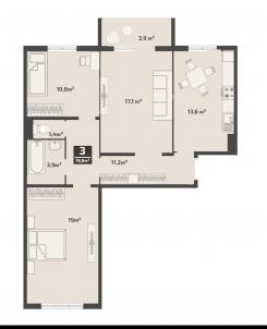 Продажа новостройки Омск.&nbsp;пр-д Амурский 4-й, 15