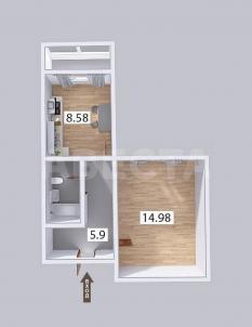 Продажа квартиры Омск. ул. Б.Г.Шаронова, 21