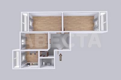 Продажа квартиры Омск. ул. 22 Партсъезда, 6/1 Продажа квартиры Омск. ул. 22 Партсъезда, 6/1