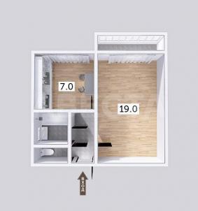 Продажа квартиры Омск. пр-кт. Королева, 14/3 Продажа квартиры Омск. пр-кт. Королева, 14/3