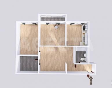 Продажа квартиры Омск. Комсомольский Городок, 21