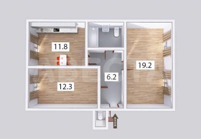 Продажа квартиры Омск. ул. 22 Апреля, 34А