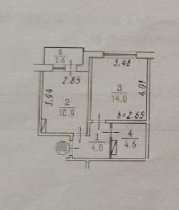 Продажа квартиры Омск. улица Малиновского 6/2