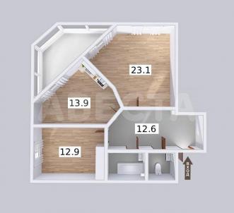 Продажа квартиры Омск. ул. Звездова, 132/1