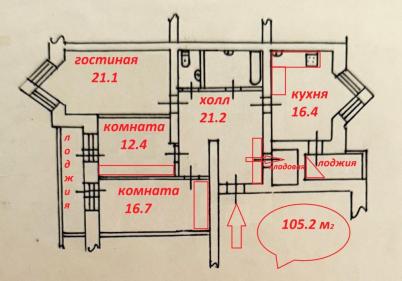 Продажа квартиры Омск. ул Багратиона, 94