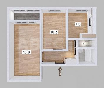 Продажа квартиры Омск. пр-кт. Менделеева, 33