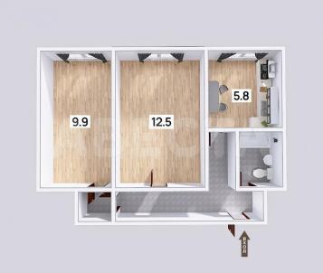 Продажа квартиры Омск. ул. Гуртьева, 19 Продажа квартиры Омск. ул. Гуртьева, 19