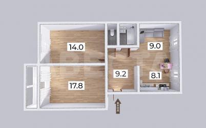 Продажа квартиры Омск. ул. Химиков, 20