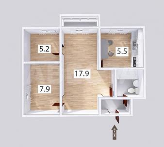 Продажа квартиры Омск. ул. Тварковского, 4 Продажа квартиры Омск. ул. Тварковского, 4