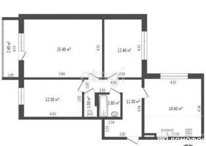 Продажа квартиры Омск.&nbsp;б-р. Архитекторов, 17к2