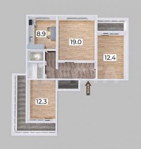 Продажа квартиры Омск. ул. Богдана Хмельницкого, 46 Продажа квартиры Омск. ул. Богдана Хмельницкого, 46