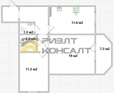Продажа квартиры Омск. улица 2-я Поселковая, 20 Продажа квартиры Омск. улица 2-я Поселковая, 20